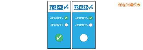 保定溫度指示標簽 冷凍檢查 Thermolabels